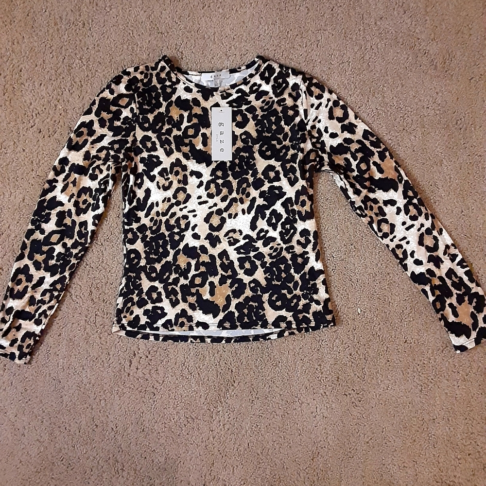 Cheetah Print Tshirt